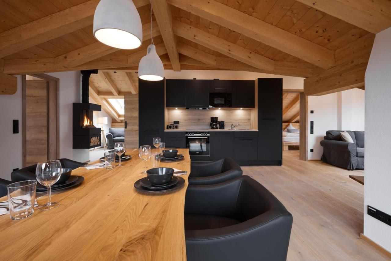 Zugspitzerei - Premium Chalet Ferienwohnungen Грайнау Екстер'єр фото