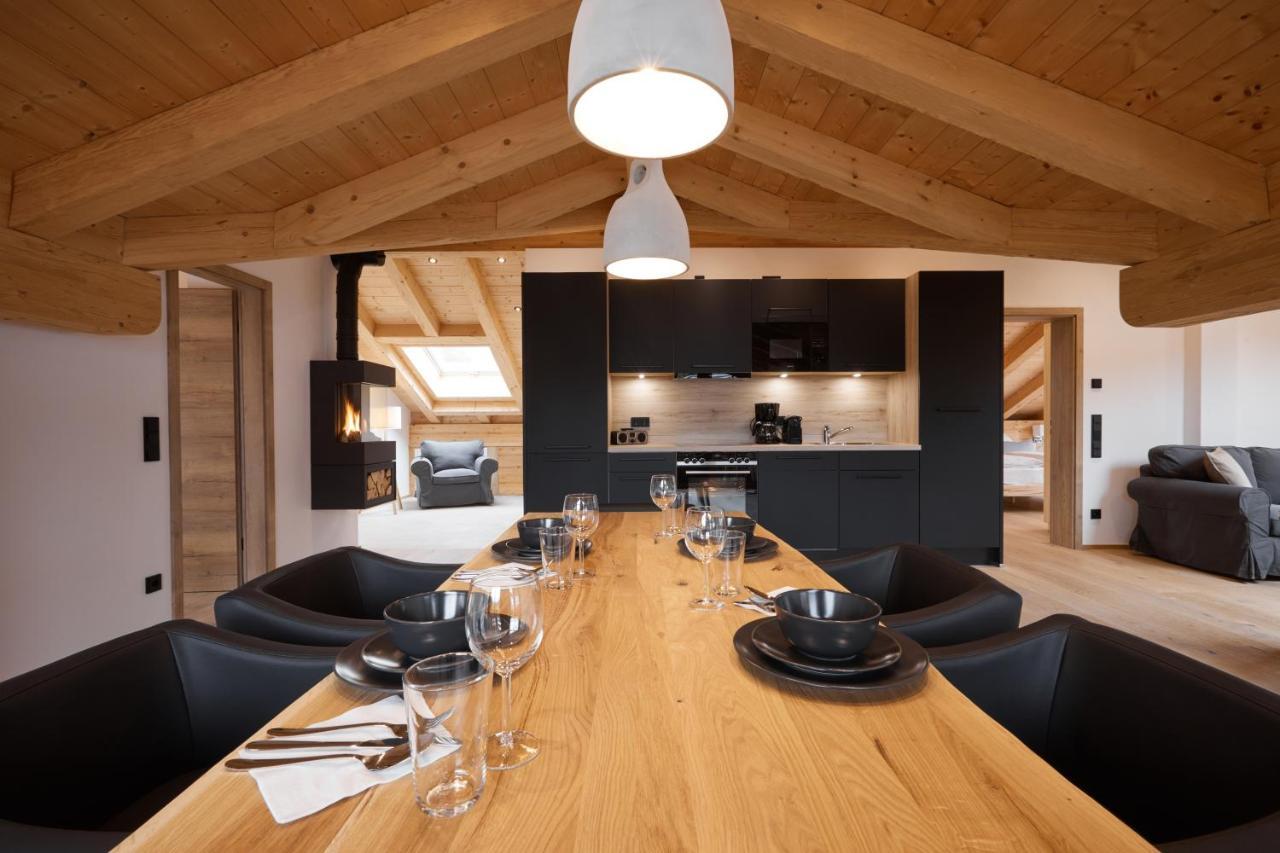 Zugspitzerei - Premium Chalet Ferienwohnungen Грайнау Екстер'єр фото