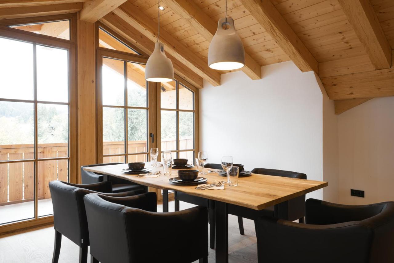 Zugspitzerei - Premium Chalet Ferienwohnungen Грайнау Екстер'єр фото